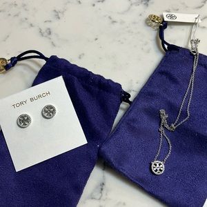 Tory Burch Earring & Necklace Set